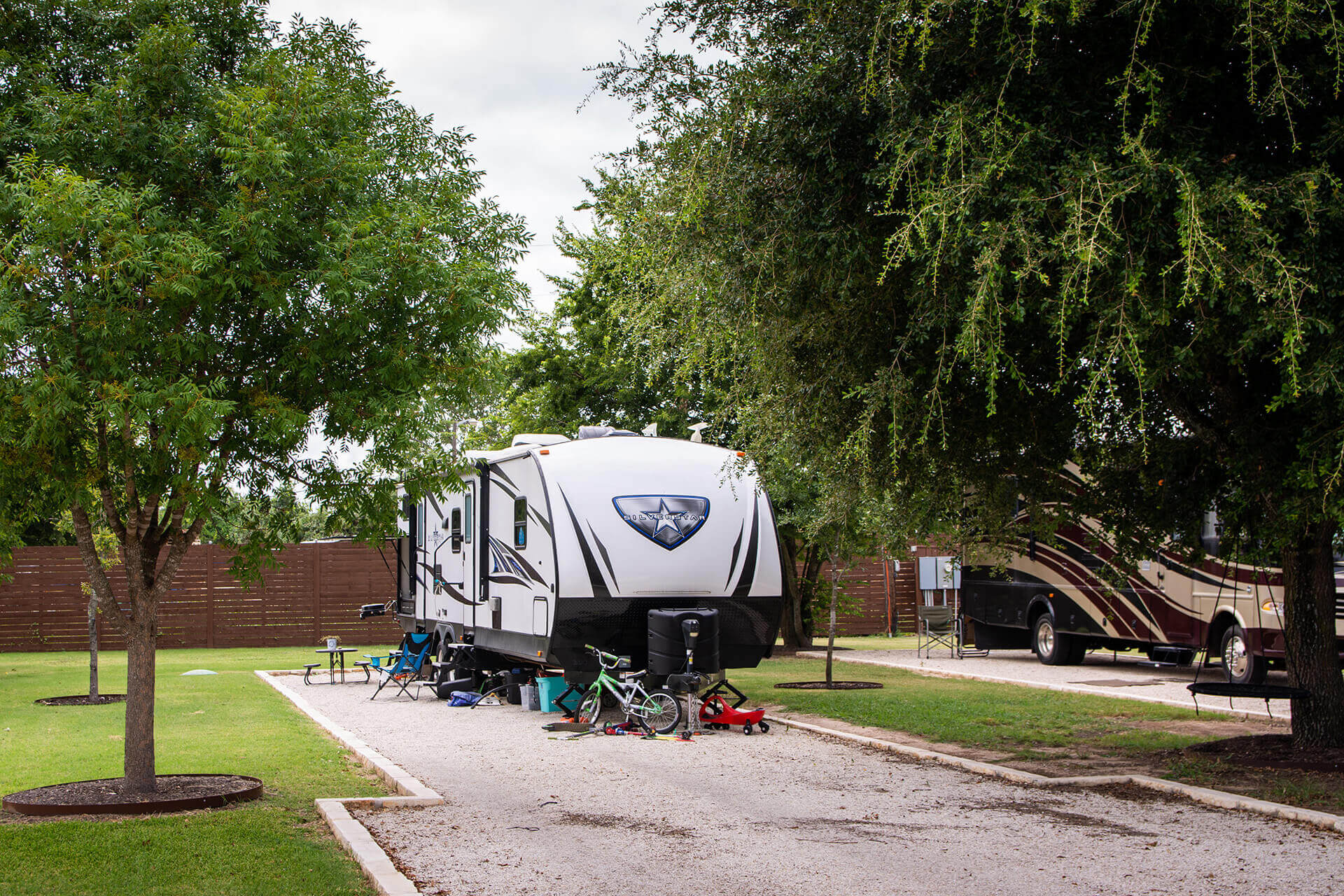 RV park with laundry in Austin, Tx