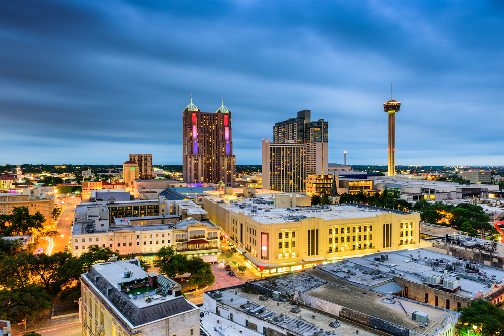 San Antonio is on of the cities in texas hill country