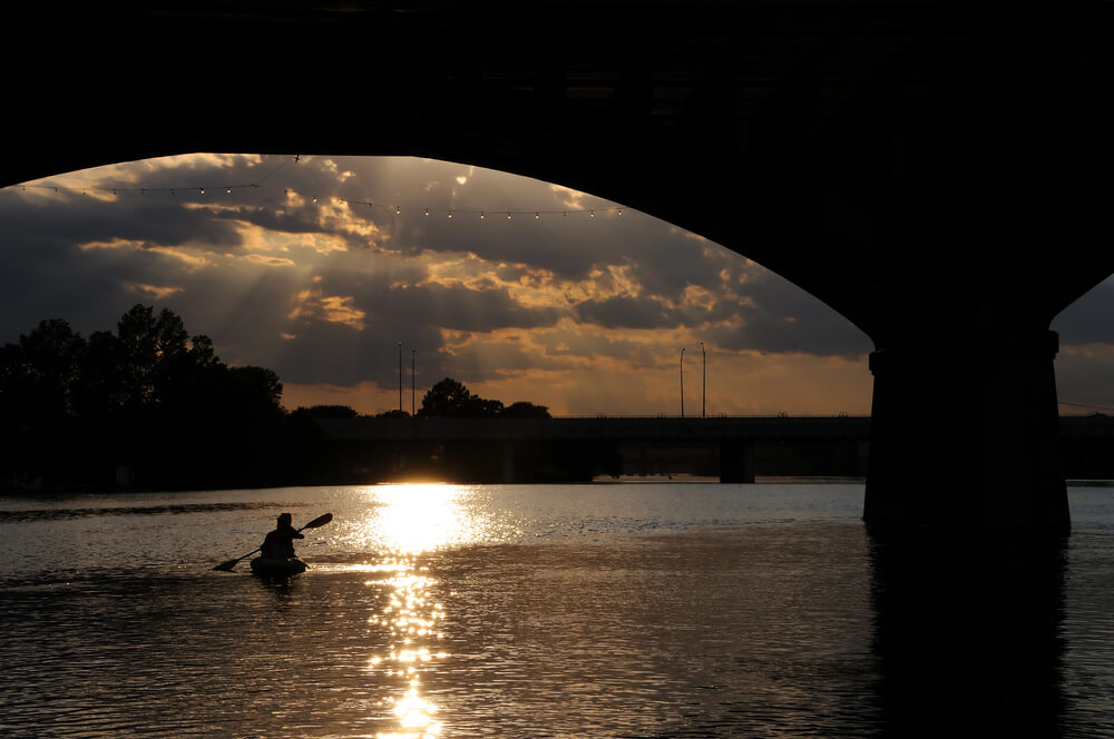 Seeing the Congress Avenue Bridge is one of the best things to do outside in Austin.